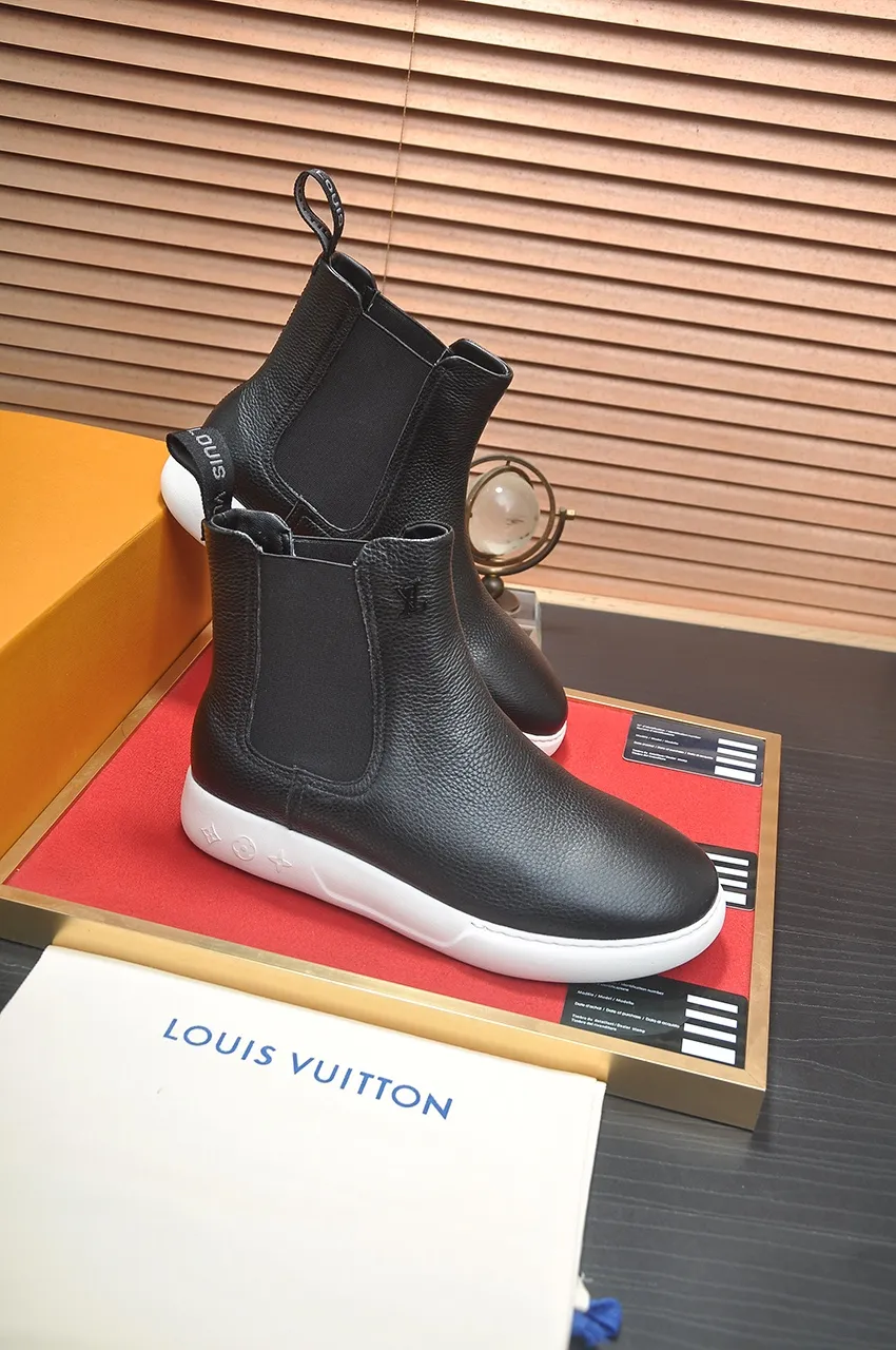 Men's men's shoes 💰740💶[LOUIS VUITTON] (original order) new style 🍀LV Louis Vuitton * - top version of LV classic trendy shoes! Made of imported original cowhide, water-dyed cowhide lining, and original wear-resistant rubber foam outsole! High quality products! Code number 39-45 (45 customized)